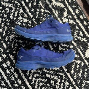 Arc'teryx Aerios FL GTX Women’s Hiking Running Trail Shoes Blue Size 7 Gore-Tex